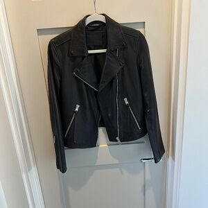 AllSaints Leather Biker Jacket